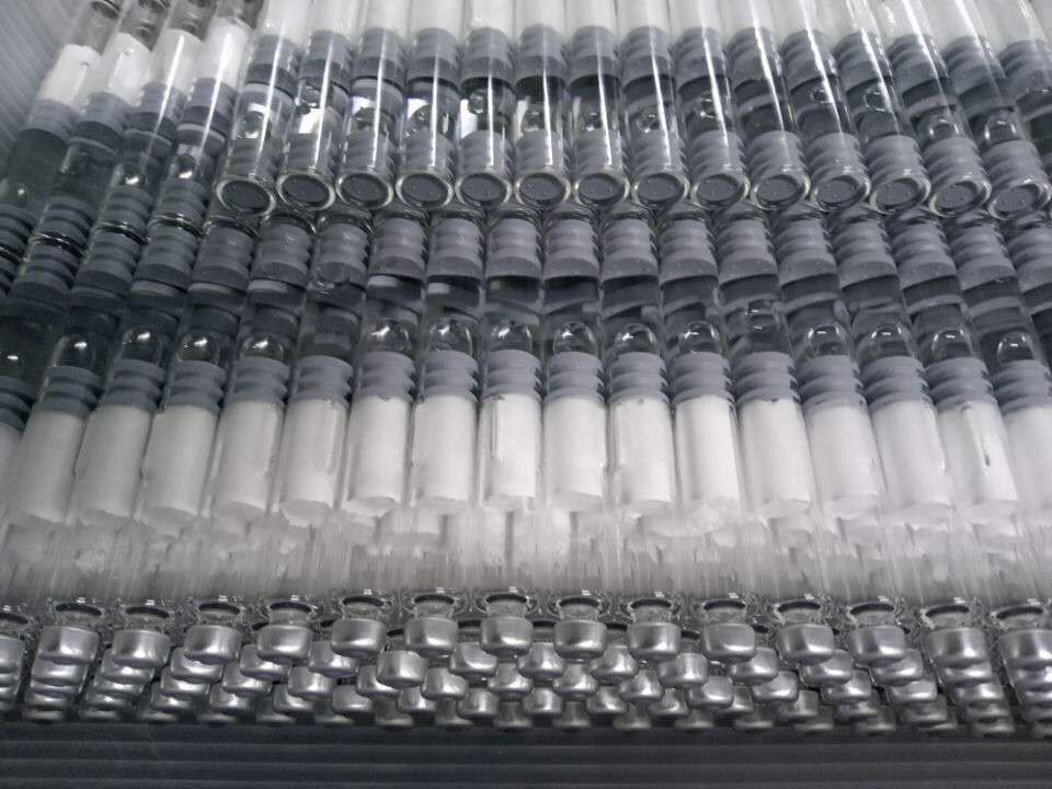 Botella de cartucho de cavidad doble de alta calidad HGH 10IU-50IU para inyección