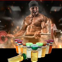 OEM terminado de esteroides de aceite tritest 400 mg / ml líquido para aumentar el músculo